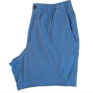 POLO RALPH LAUREN Men's Blue Mesh Knit‎ Prepster-Inspired Shorts Medium